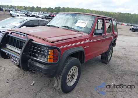 1992 Jeep Cherokee Sport from USA, damaged, VIN 1J4FT88S5NL154743
